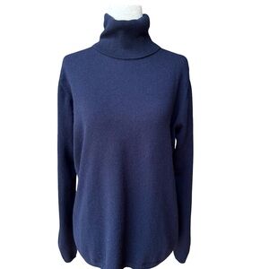 Maus & Hoffman Women’s 100% Cashmere Navy Blue Sweater Size Medium (EUR 42)